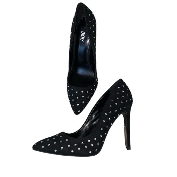 DKNY Black Studded Pumps‎ Size 9.5 - Picture 7 of 7